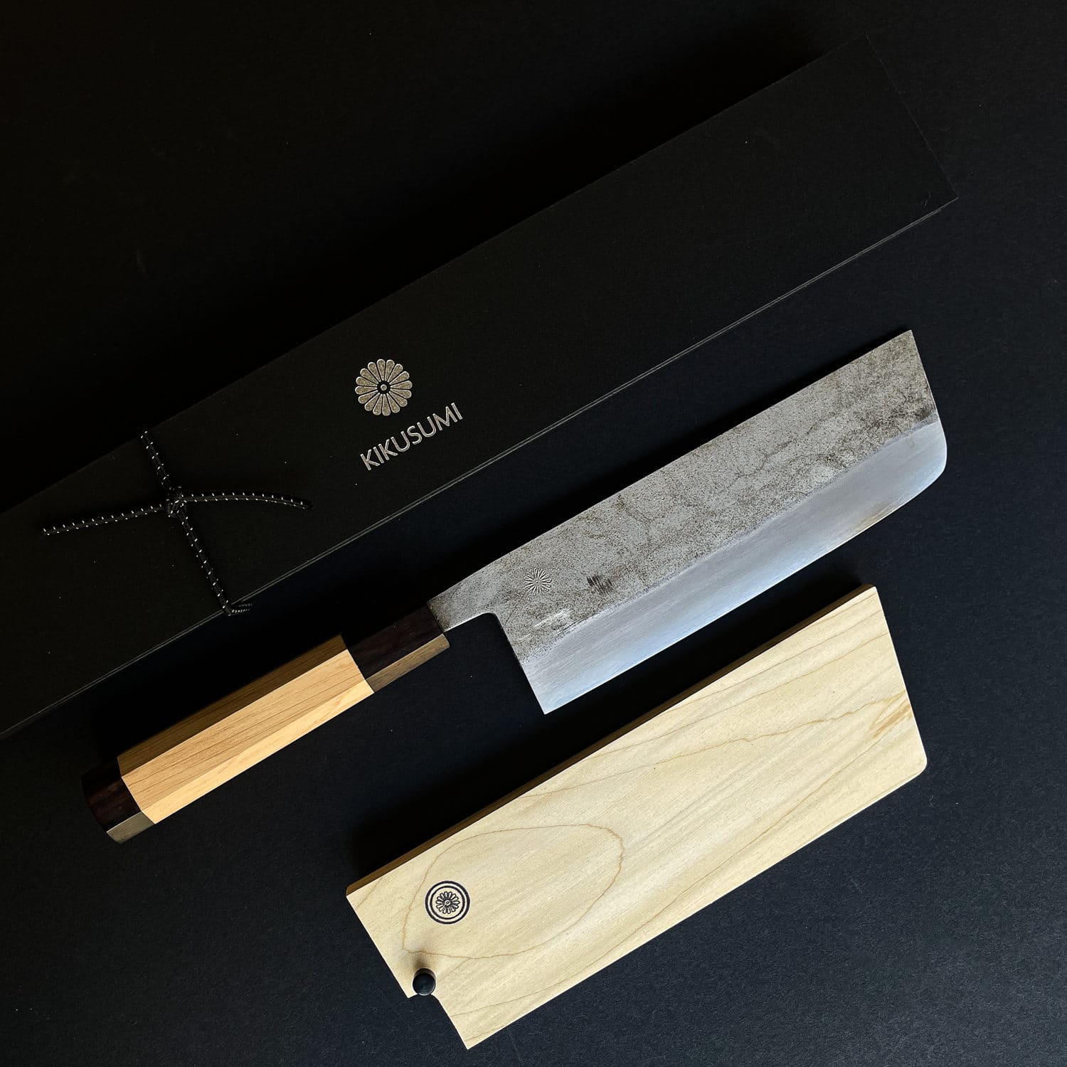 BLACK GHOST Kyogata Nakiri Knife - 18 cm