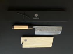 Alternative view of BLACK GHOST Kyogata Nakiri Knife - 18 cm