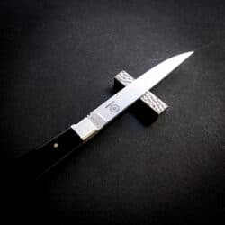 Alternative view of KIKUSUMI X MOKI Black Steak Knife