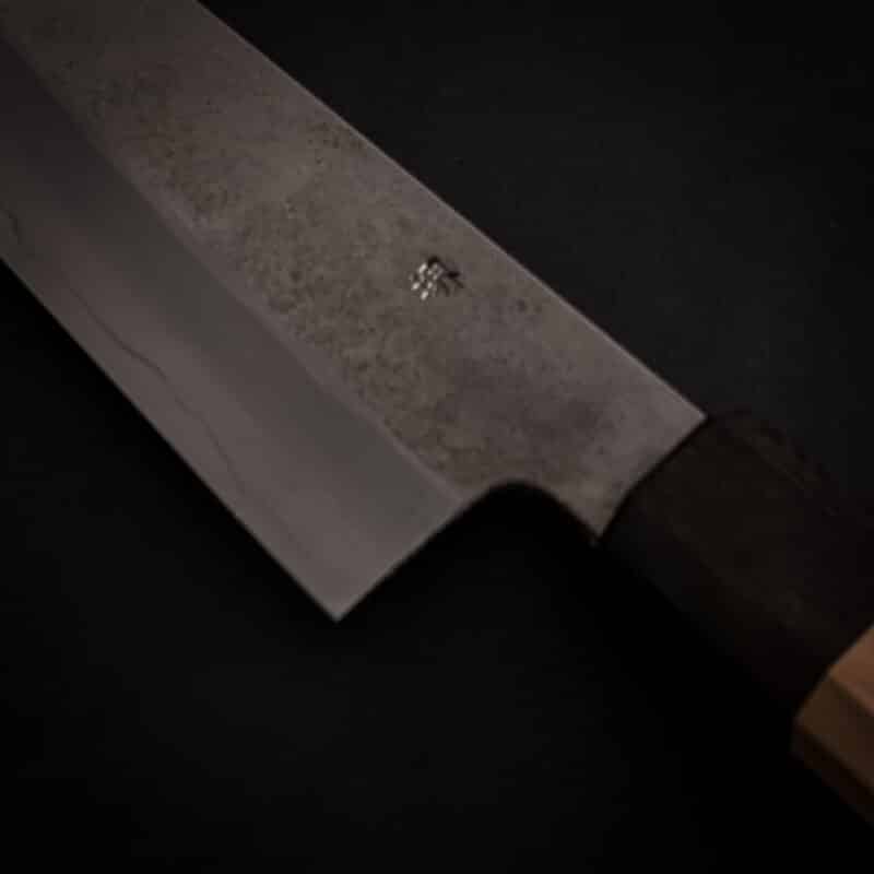 BLACK GHOST kurouchi knife blade