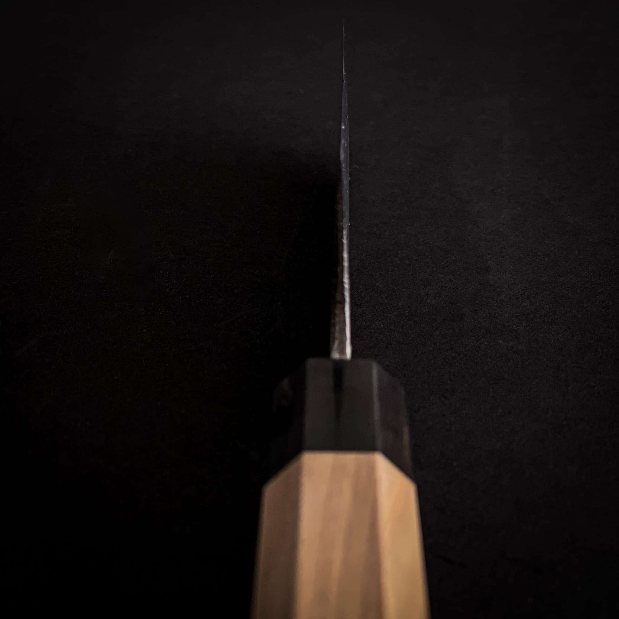 BLACK GHOST kurouchi knife blade