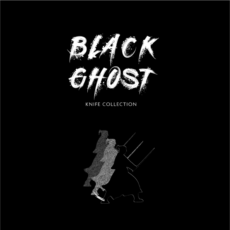 BLACK GHOST kurouchi knife collection returns - forged in Sakai Japan