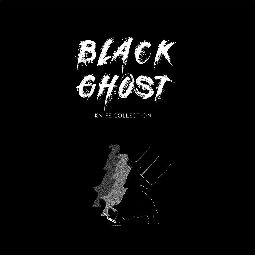 BLACK GHOST kurouchi knife collection returns - forged in Sakai Japan