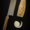NATUR Nakiri Damascus Tsuchime Nakiri knife Damascus knife Kashi handle Kikusumi Japanese knife