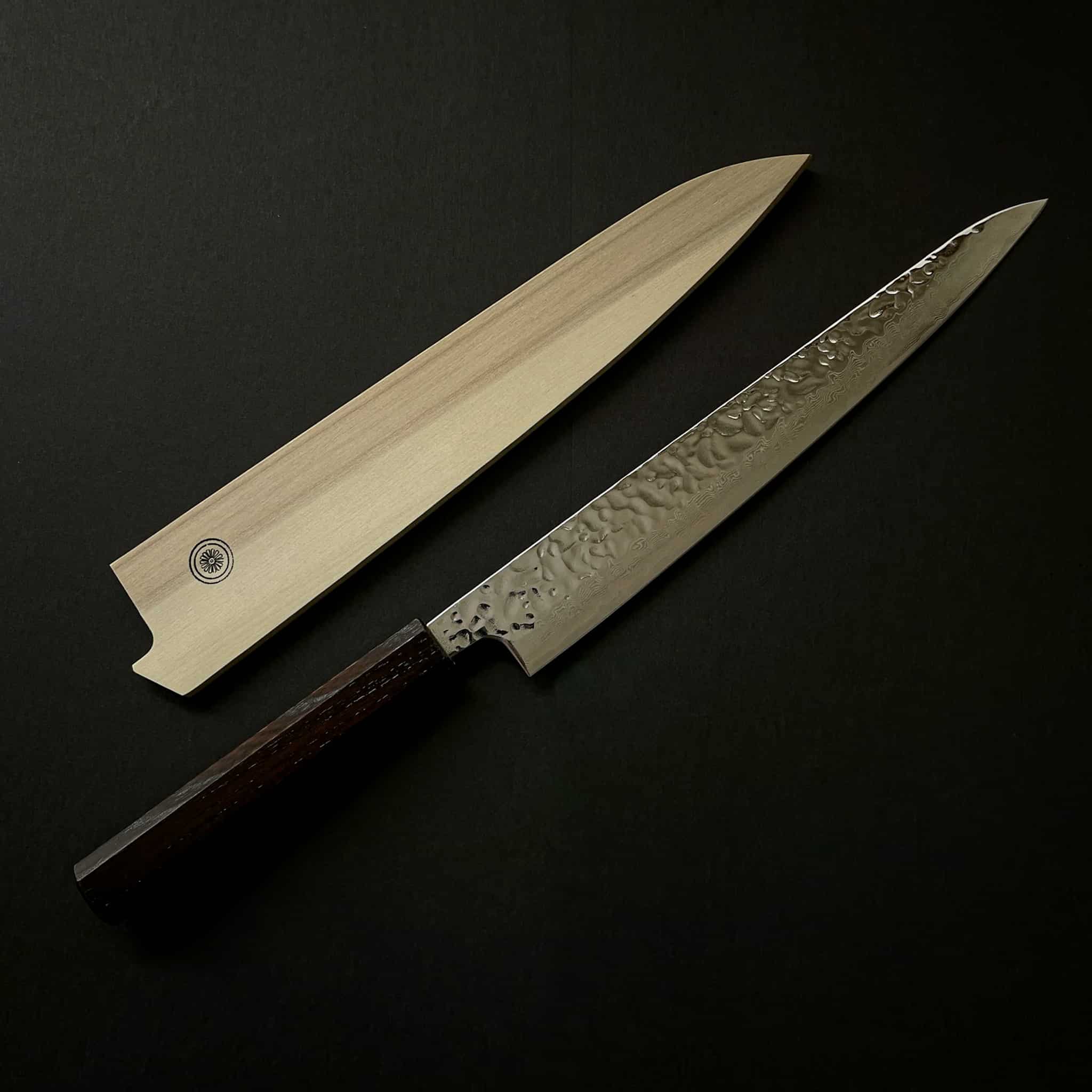 Fuki Urushi Keyaki Sujihiki Slicer Knife